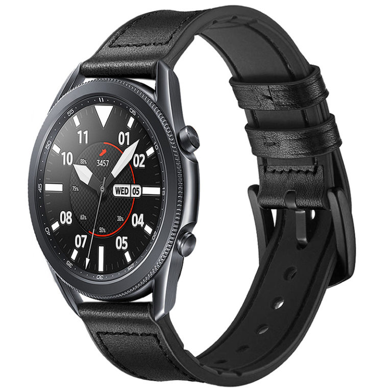 Leather Hybrid Band For Samsung Watches StrapsCo