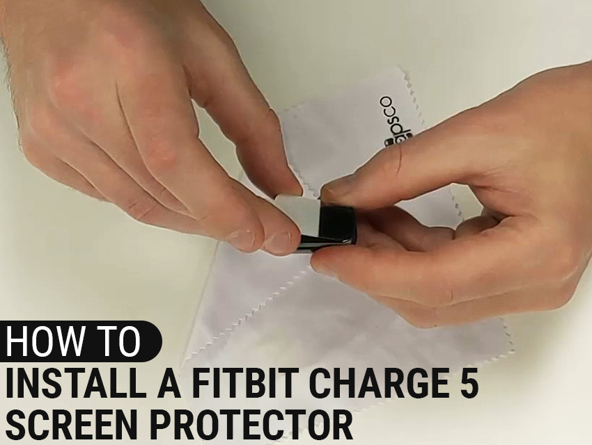 How to Install a Screen Protector on a Fitbit Charge 5 Header