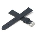 ds30.1 Cross Black DASSARI Classic Stitched Leather Watch Band Strap Quick Release 18mm 19mm 20mm 21mm 22mm
