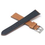 ds30.8 Cross Rust DASSARI Classic Stitched Leather Watch Band Strap Quick Release 18mm 19mm 20mm 21mm 22mm