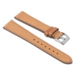 ds30.9 Angle Tan DASSARI Classic Stitched Leather Watch Band Strap Quick Release 18mm 19mm 20mm 21mm 22mm