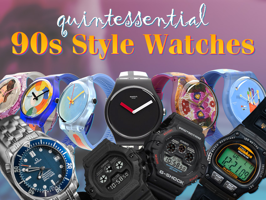 quintessential 90s style watches header