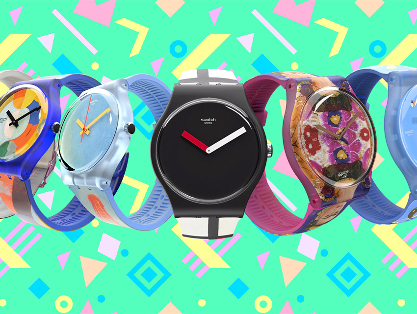 quintessential 90s style watches swatch