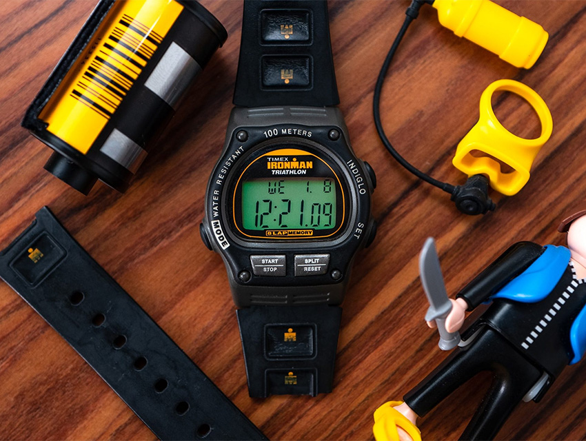 quintessential 90s style watches timex ironman indiglo