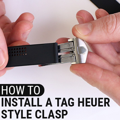 How To Install A Tag Heuer Style Clasp Thumbnail