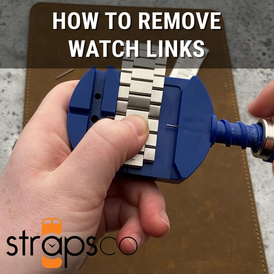 How To Remove Watch Links StrapsCo