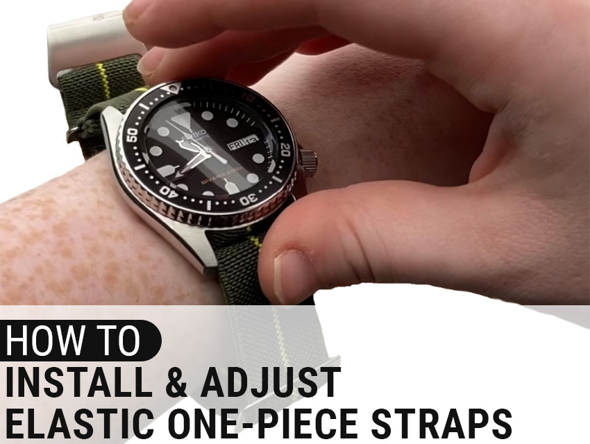 How to Install and Adust Elastic One Piece Straps Header