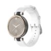 g.l10.22 Main White StrapsCo Genuine Leather Strap for Garmin Lily Women's Watch Band