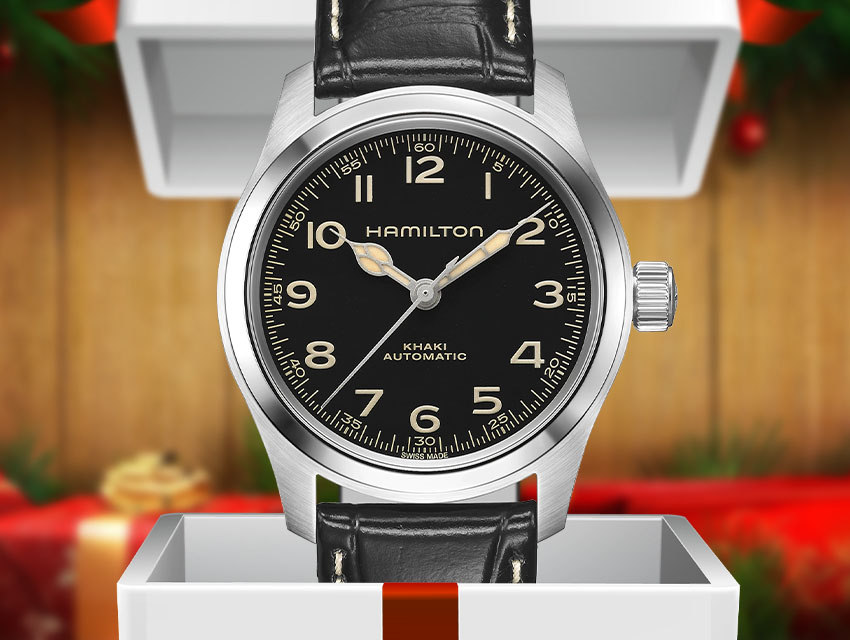 top affordable watches to gift for the holidays hamilton khaki field murph 38mm