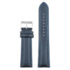 st18.5a.5 Up Dark Blue & Blue Padded Smooth Leather Watch Band Strap