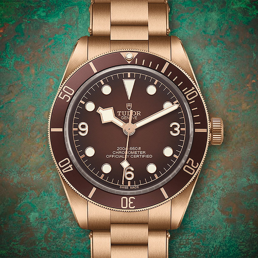 the best bronze watches tudor black bay fifty eight bronze