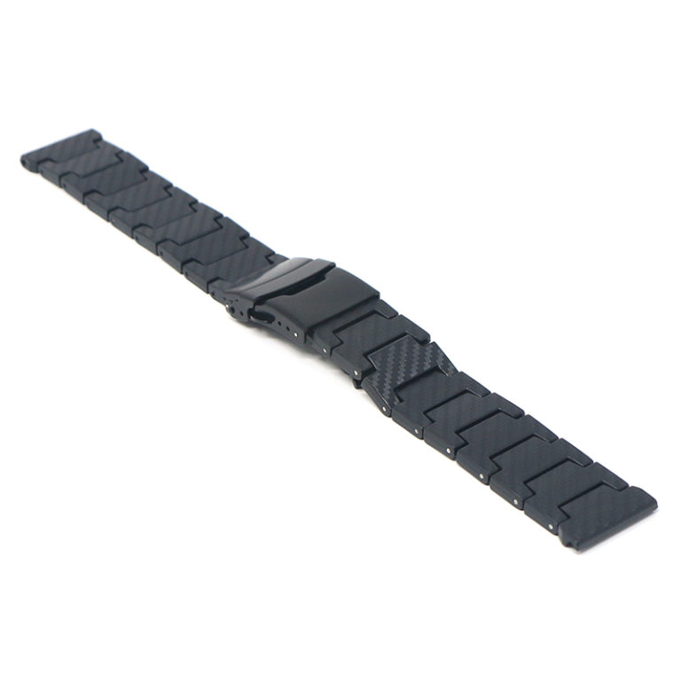 Composite Carbon Fiber Style Watch Band With Quick Release StrapsCo