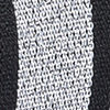 Silver Sparkles / Black Stripe