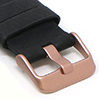 Black (Rose Gold Buckle)