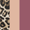 Animal Print, Rose Gold, Sangria Purple