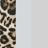 Animal Print, Silver, White