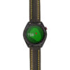 g.aS42.st23 Main Black & Yellow StrapsCo Heavy Duty Mens Leather Watch Band Strap 20mm