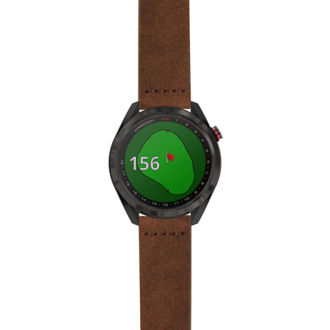 g.aS42.st29 Main Brown StrapsCo Heavy Duty Suede Watch Strap 20mm