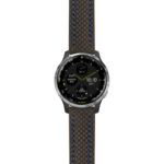 g.d2a.st25 Main Black & Blue StrapsCo Heavy Duty Carbon Fiber Watch Strap 20mm