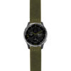 g.d2a.st29 Main Green StrapsCo Heavy Duty Suede Watch Strap 20mm