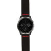 g.dax10.st29 Main Black & Red StrapsCo Heavy Duty Suede Watch Strap 20mm
