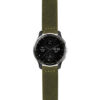 g.dax10.st29 Main Green StrapsCo Heavy Duty Suede Watch Strap 20mm