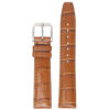 iw17 up Rust DASSARI Croc Embossed Leather Watch Band Strap 20mm 21mm 22mm