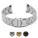m.sk7 Gallery StrapsCo Stainless Steel Metal Watch Bracelet For Seiko SKX007 22mm