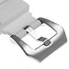 White (Silver Buckle)