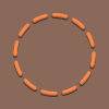 Tan & Orange