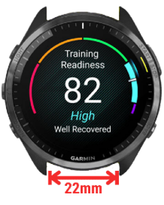 Garmin Forerunner® 965 Black/Carbon Grey