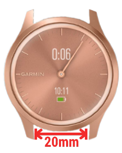 Garmin Vivomove Style Lug Width & Strap Size | StrapsCo