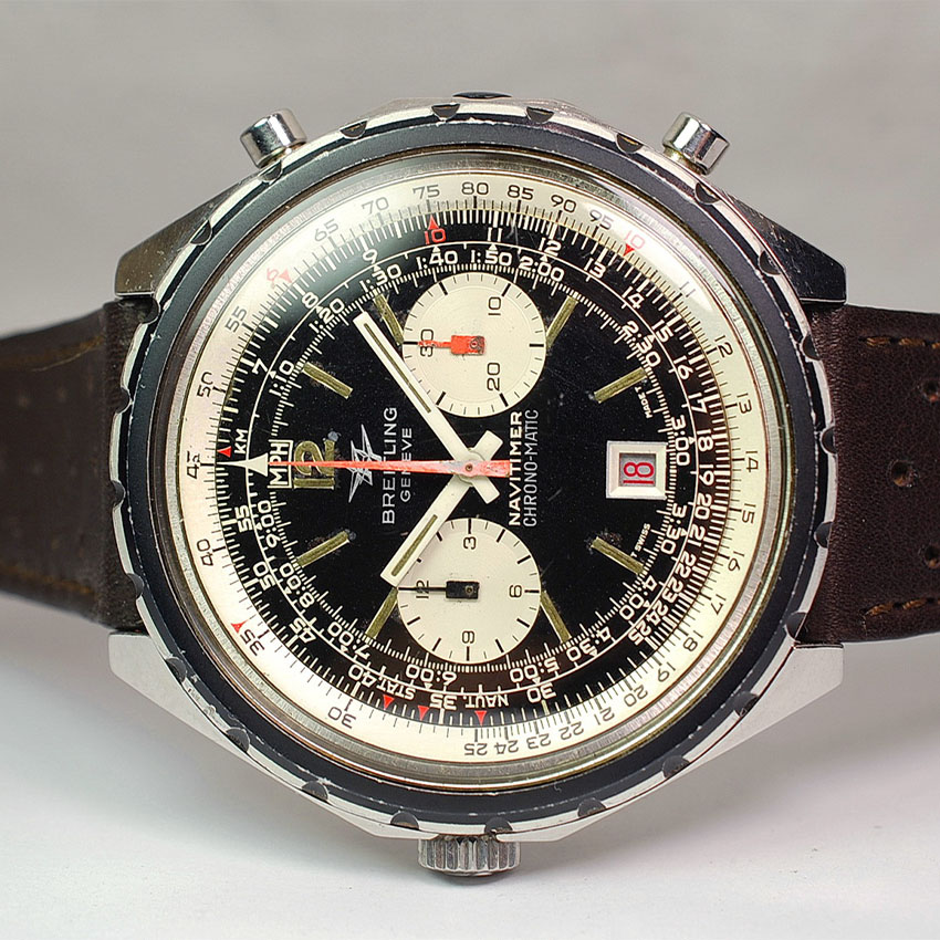 history of the breitling navitimer ref 1806 1969 first automatic chronograph