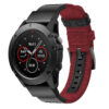 g.ny1.6 Main Red StrapsCo QuickFit 26 Canvas Watch Band Strap for Garmin Fenix 5X