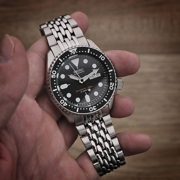 Beads of Rice Bracelet for Seiko SKX007 | StrapsCo