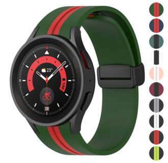 s.r35 Gallery StrapsCo Mag Clasp Speedtech Watch Band Strap for Galaxy Watch 5 Pro