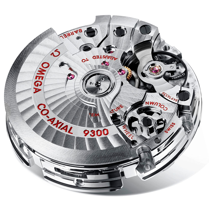 history of chronograph watches omega caliber 9300 movement 2011