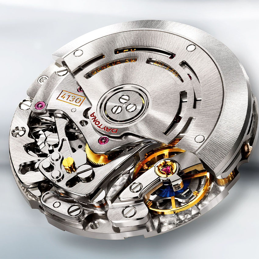 history of chronograph watches rolex caliber 4130 movement 2000