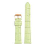 st20.11a.rg Up Light Green Ladies Crocodile Leather Watch Band Strap