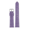 st20.18a Up Dark Purple Ladies Crocodile Leather Watch Band Strap copy