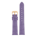 st20.18a.rg Up Dark Purple Ladies Crocodile Leather Watch Band Strap copy