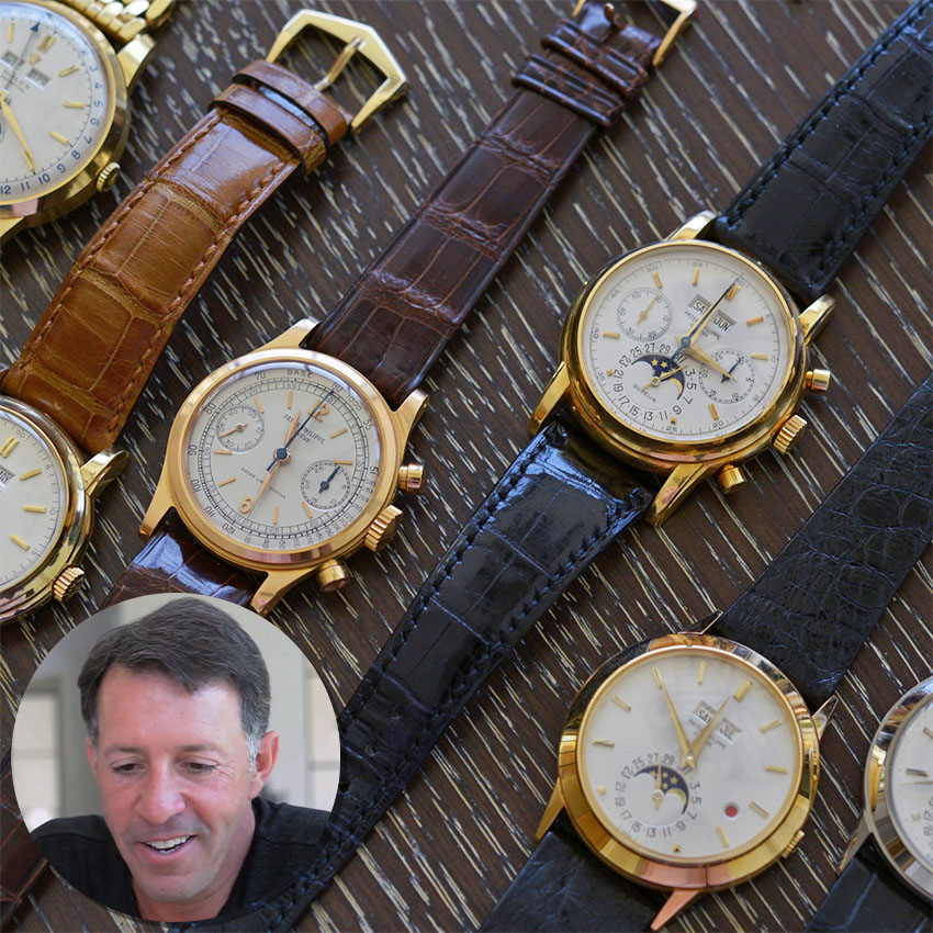 biggest watch collectors in the world jason singer collection rolex bubbleback