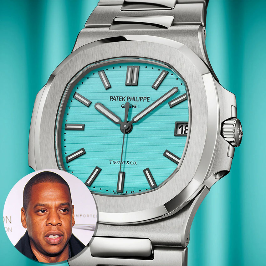 biggest watch collectors in the world jay z pcollection patek philippe nautilus 5711 tiffany blue