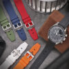 fk14 creative1 DASSARI Fitted FKM Strap for Omega Speedmaster and Moonswatch 20mm