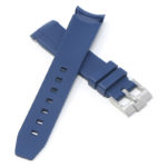 fk14 cross blue DASSARI Fitted FKM Strap for Omega Speedmaster and Moonswatch 20mm