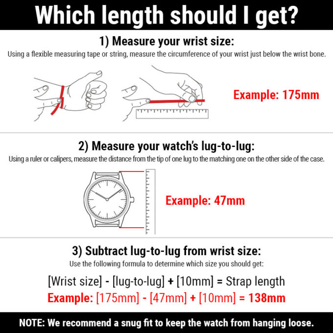 elastic size guide