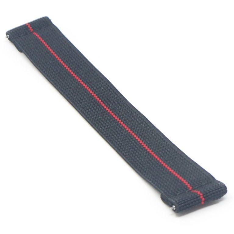 Striped Nylon Stretch Strap | StrapsCo