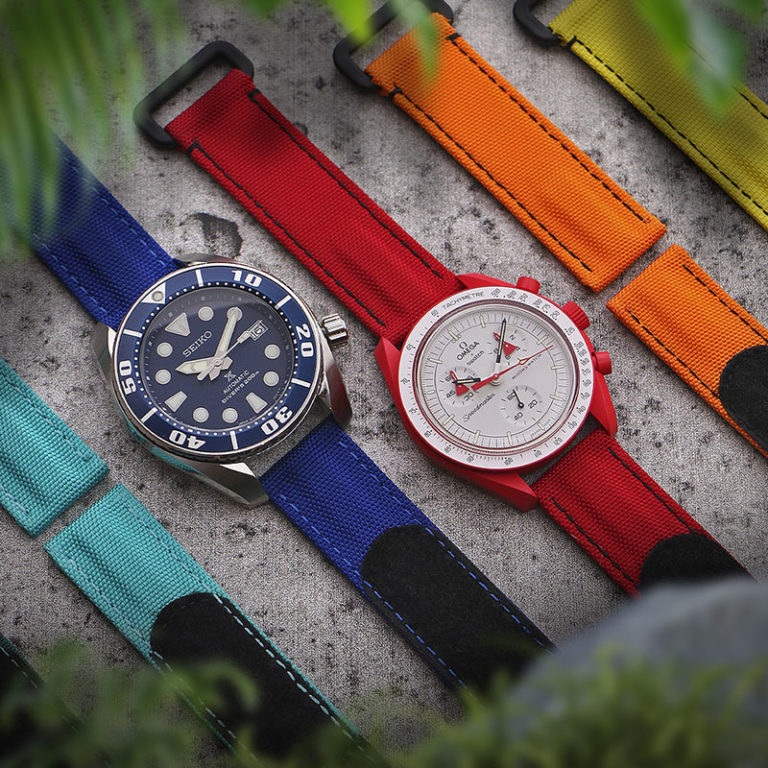 Hook & Loop Adventure Strap For MoonSwatch StrapsCo