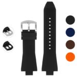 r.mk2 Gallery Black StrapsCo Silicone Rubber Watch Band Strap for Michael Kors Dylan New Colors