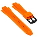 r.mk2.12.mb Main Orange StrapsCo Silicone Rubber Watch Band Strap for Michael Kors Dylan